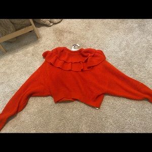 Zara cropped sweater